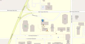 Campus map for Northeast Mississippi Community College