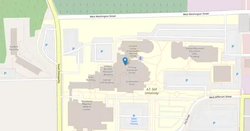 Campus map for A T Still University of Health Sciences