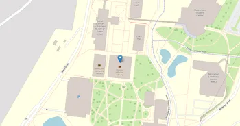 Campus map for University of Missouri-St Louis