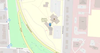 Campus map for Nazarene Theological Seminary