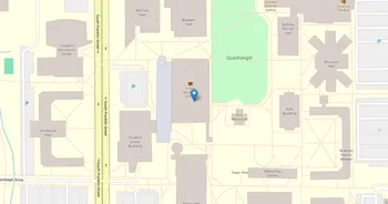 Campus map for Truman State University