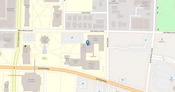 Campus map for Stephens College