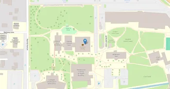 Campus map for Montana State University Billings
