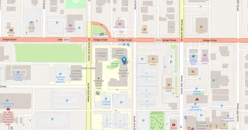 Campus map for Clarkson College