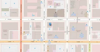 Campus map for College of Hair Design, Downtown