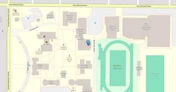 Campus map for Concordia University-Nebraska