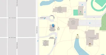 Campus map for Doane University