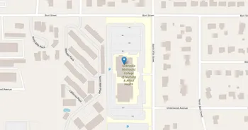 Campus map for Nebraska Methodist College of Nursing & Allied Health