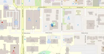 Campus map for University of Nebraska Medical Center
