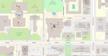 Campus map for University of Nebraska, Lincoln