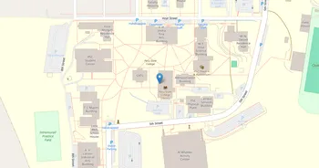 Campus map for Peru State College