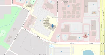 Campus map for Southeast Community College Area