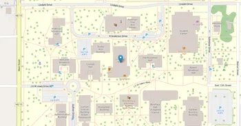 Campus map for Wayne State College