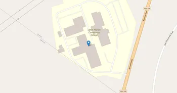 Campus map for Lakes Region Community College