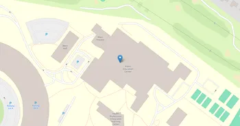Campus map for Bergen Community College