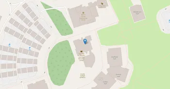 Campus map for County College of Morris