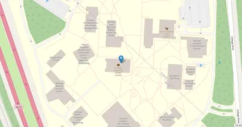 Campus map for Rowan College of South Jersey, Cumberland Campus