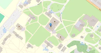 Campus map for Drew University