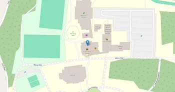 Campus map for Georgian Court University