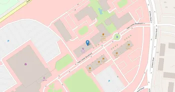 Campus map for Rizzieri Aveda School for Beauty and Wellness