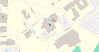 Campus map for Middlesex College