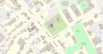 Campus map for New Brunswick Theological Seminary