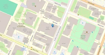 Campus map for New Jersey Institute of Technology