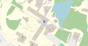 Campus map for Ramapo College of New Jersey