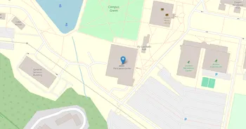 Campus map for Rider University