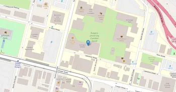 Campus map for Rutgers University, Camden
