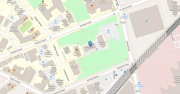 Campus map for Rutgers University, New Brunswick