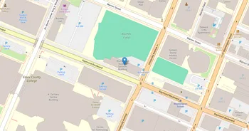 Campus map for Rutgers University, Newark