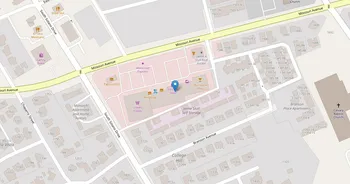 Campus map for Olympian Academy of Cosmetology