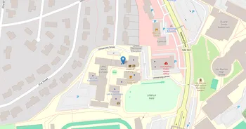 Campus map for University of New Mexico, Los Alamos Campus