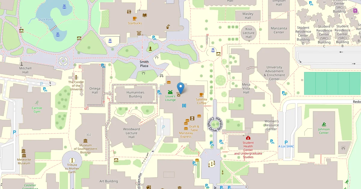 Unmh Map University of New Mexico (UNM), Main Campus: Overview, Rankings ...