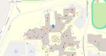 Campus map for Santa Fe Community College