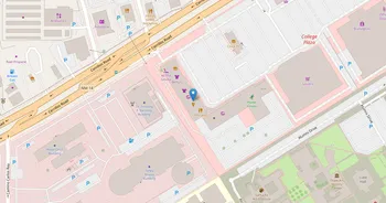 Campus map for Vogue College of Cosmetology, Santa Fe