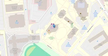 Campus map for Albany College of Pharmacy and Health Sciences
