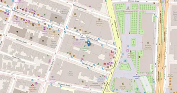 Campus map for Allen School, Brooklyn