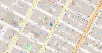 Campus map for American Academy of Dramatic Arts, New York