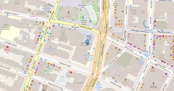 Campus map for Brooklyn Law School