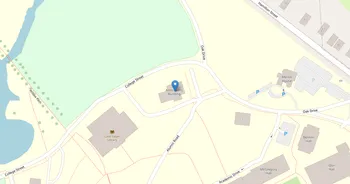 Campus map for Colgate University