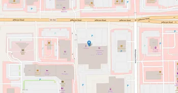 Campus map for Continental School of Beauty Culture, Rochester