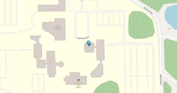 Campus map for SUNY Corning Community College