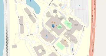 Campus map for Culinary Institute of America
