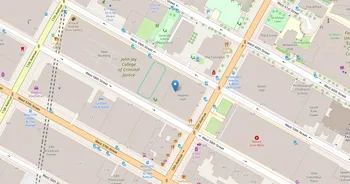 Campus map for CUNY John Jay College of Criminal Justice