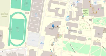 Campus map for CUNY Queens College