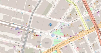Campus map for CUNY School of Law