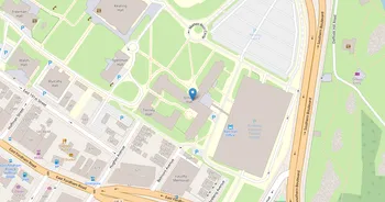 Campus map for Fordham University