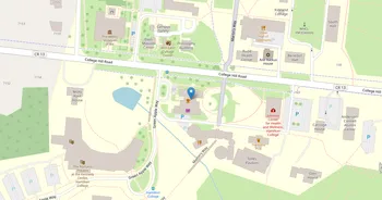 Campus map for Hamilton College